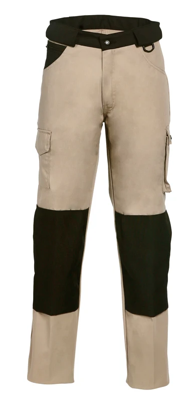Work Trousers Kneepocket HAVEP® Basic camel/black / 48