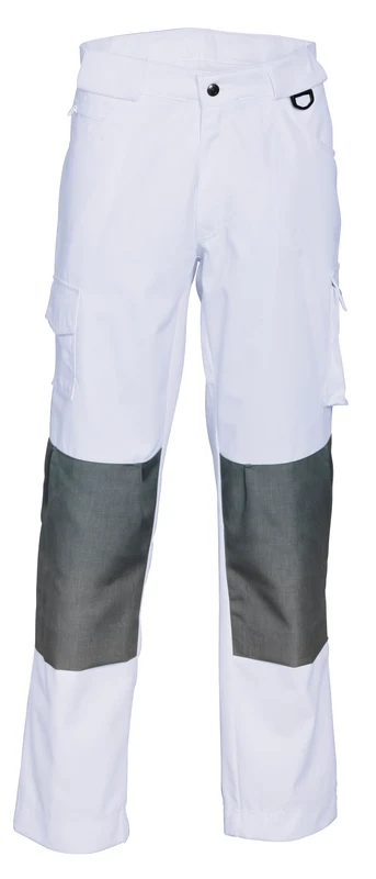 Work Trousers Kneepocket HAVEP® Basic white/grey / 51
