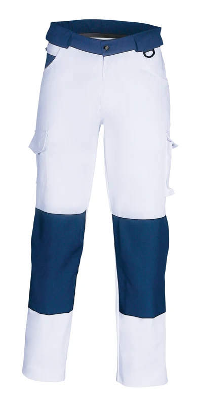 Work Trousers Kneepocket HAVEP® Basic white/navy / 50