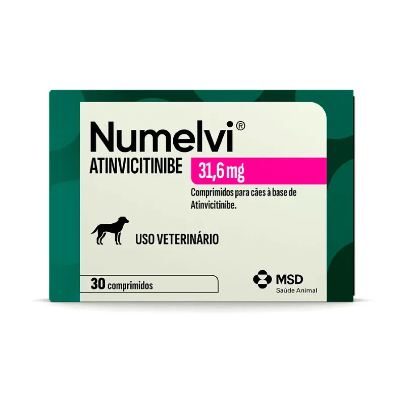 Numelvi 31,6 mg - Tratamento para Coceira em Cães 30 comprimidos