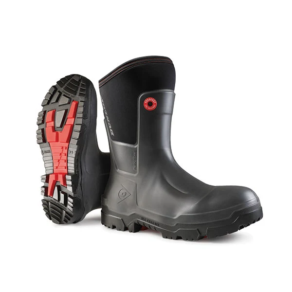 Dunlop Snugboot Craftsman Full Safety Black Size 07 (EU41) Black / 11