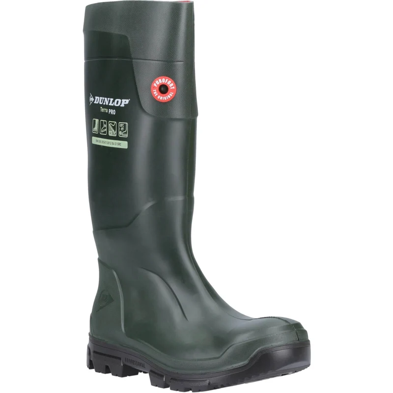 Dunlop Terrapro Thermal Insulated Wellies Green / 13 UK | 14 US | 48 EU