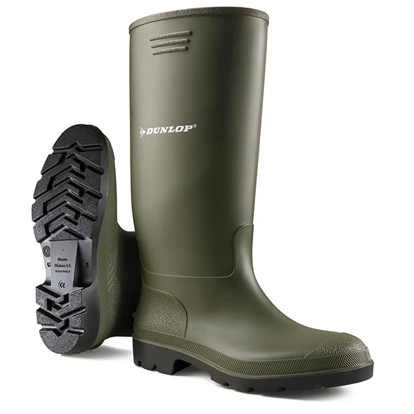 Dunlop Pricemaster Non-Safety Wellingtons Green / 5