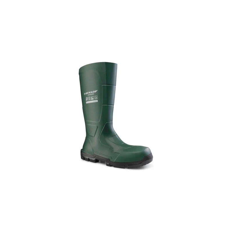 Dunlop Jobguard Heritage Green S5 Full Safety Wellies Heritage Green / 10.5 UK | 11.5 US | 45 EU