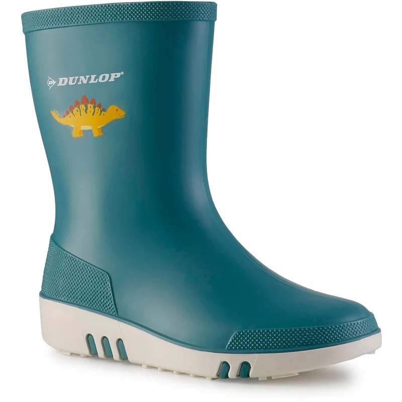 Dunlop Kids Mini Wellingtons Blue/White / Infant 9