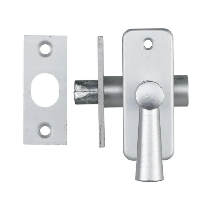 AXA Home Security inboorgrendel+sluitplaat kunststof 4,5cm alu F1 Losstaand