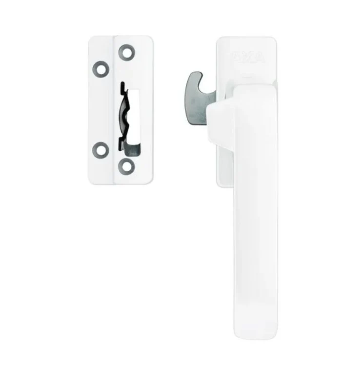 AXA Home Security raamsluiting 3327 rechtsdraaiend alu 14,5cm wit Losstaand