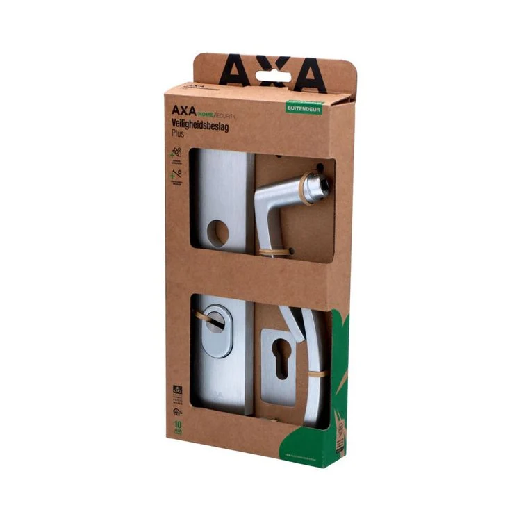 AXA Home Security veiligheidsbeslag schild+profielcilindergat alu SKG*** Losstaand