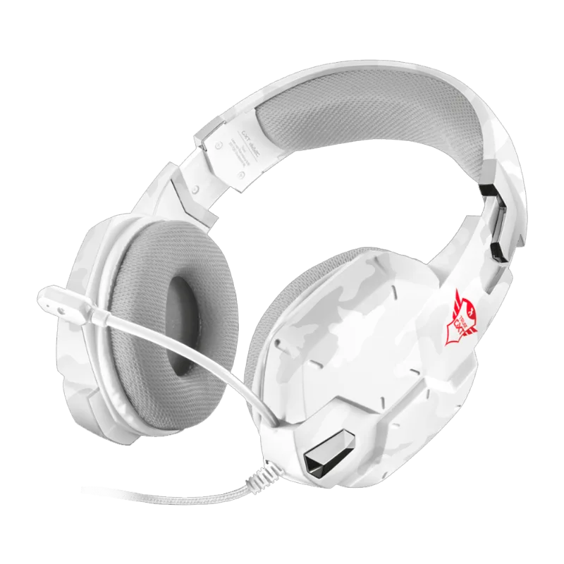Headset Gamer GXT 322W-White Trust T20864