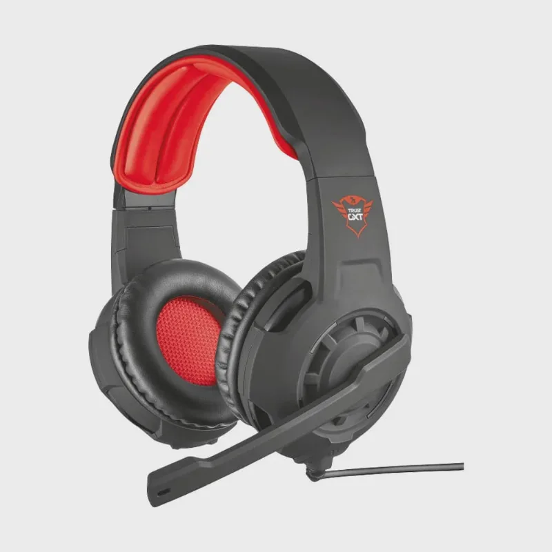 Headset Gamer Trust gxt 310 Radius 21187 Preto/Vermelho
