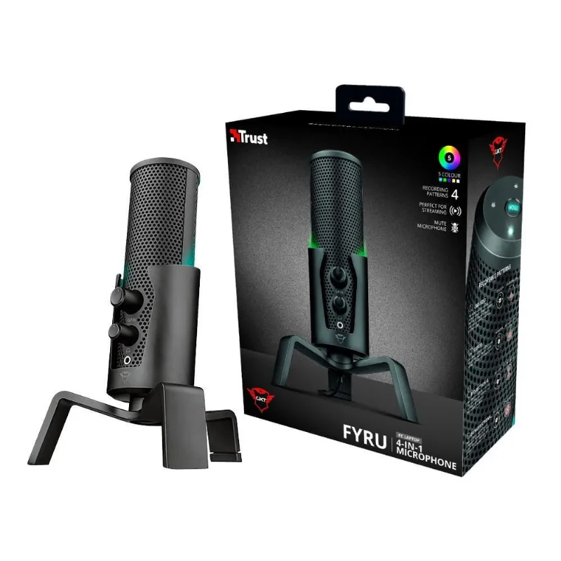 Microfone Gaming Trust gxt 258 Streamer Fyru