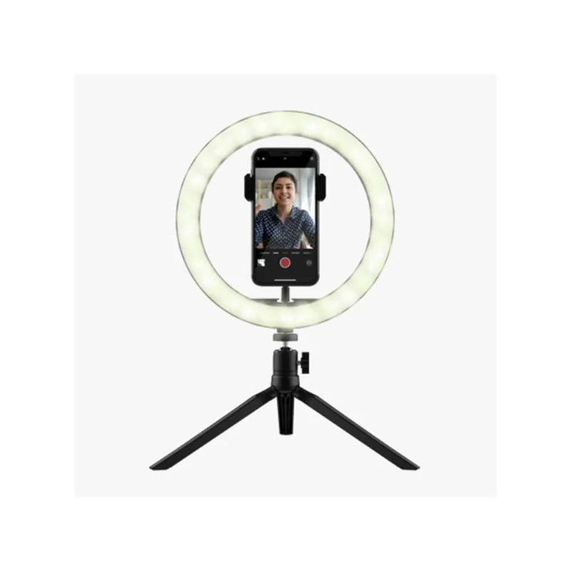 Aro de luz Trust con soporte 10
