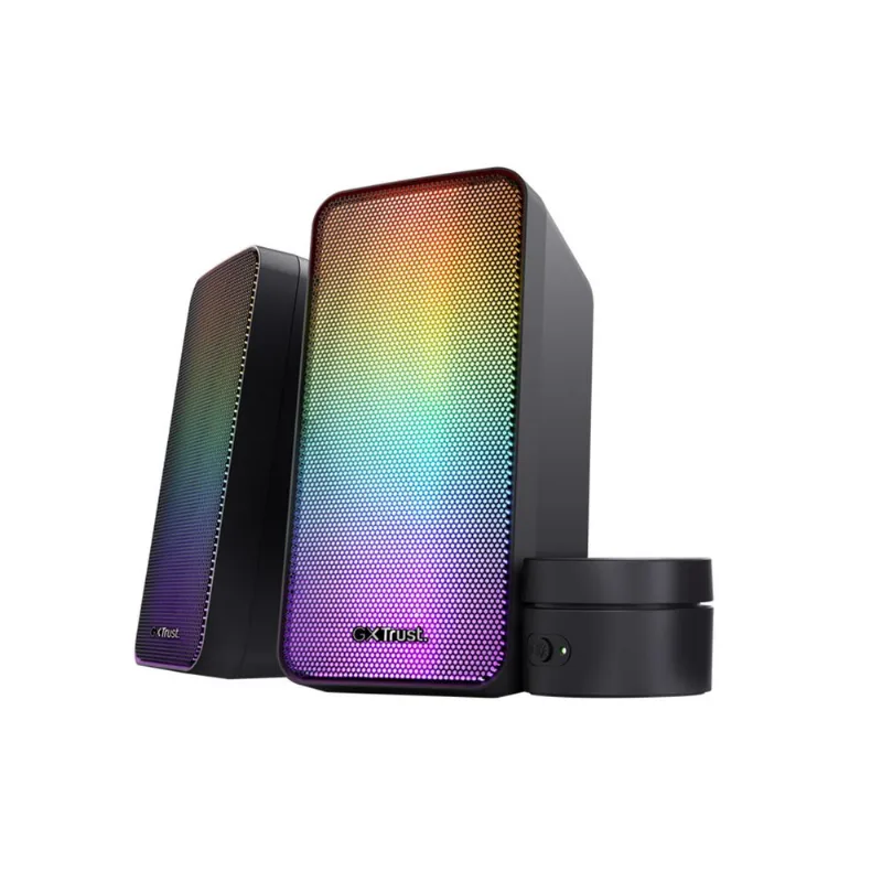 Bocinas para PC Trust | GXT 611 Wezz RGB | Negras