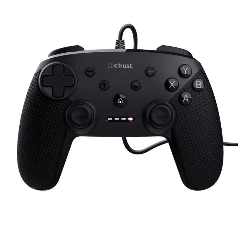 Controle Gamer Trust Muta USB Gatilhos Analógicos Nível de Pressão D-Pad Modular Preto GXT541