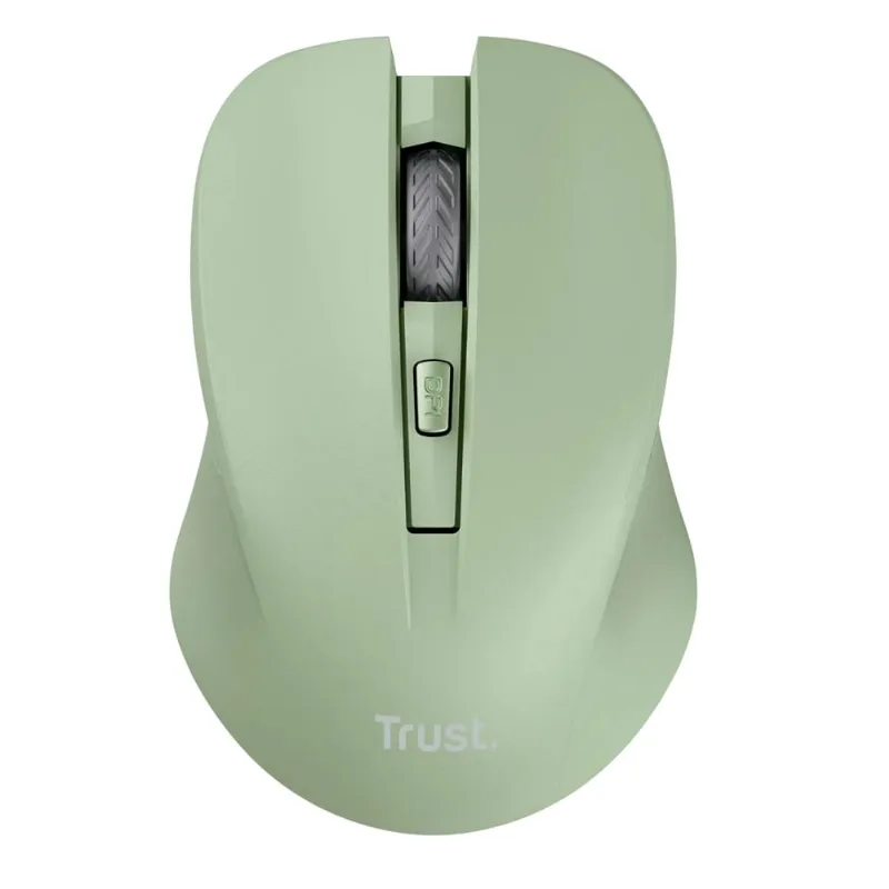 Mouse Inalámbrico Trust Mydo | Silencioso | Verde | Precisión y Confort