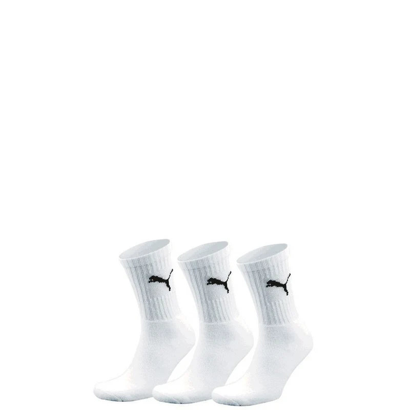 Puma Crew Socks 3PR PK White / One Size