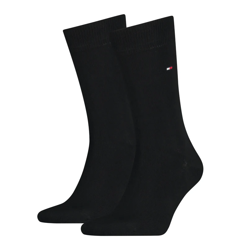 Herren Socken 2er-Pack 39/42 / Schwarz / Wäsche
