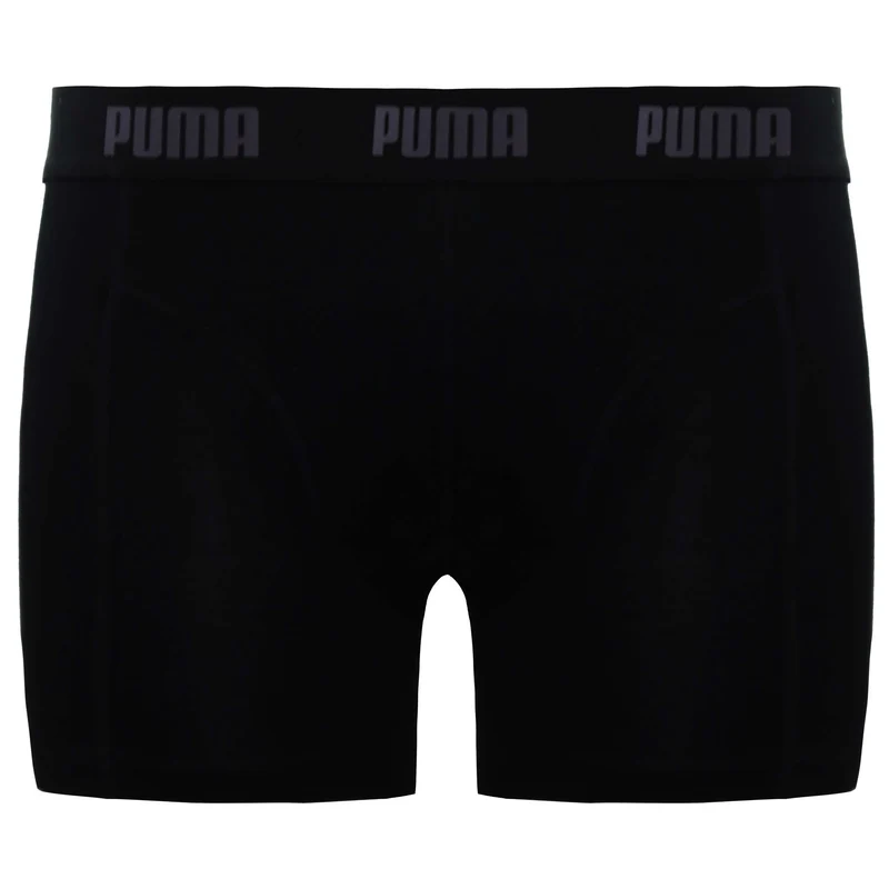 Puma 1-Pack Mens Black Boxer Shorts S