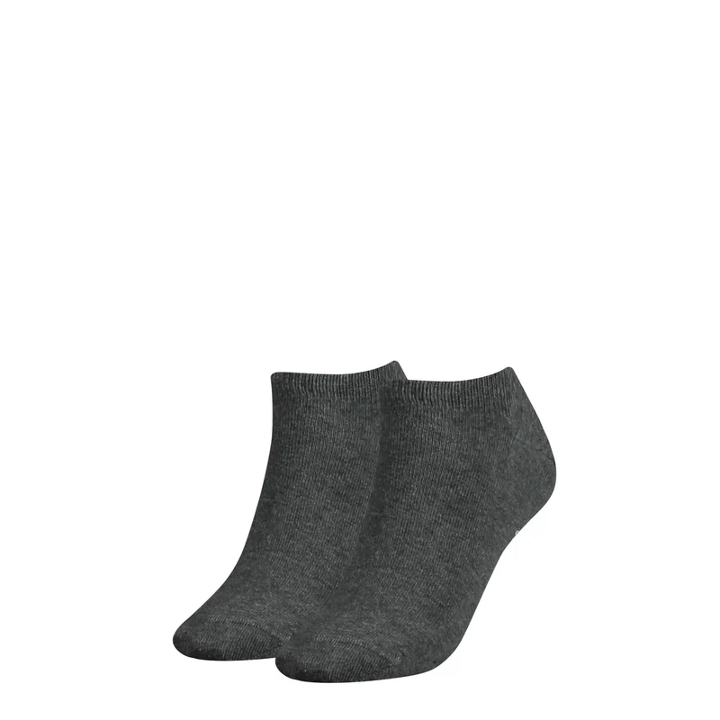 Damen Sneackersocken 2er-Pack 35-38 / Grau