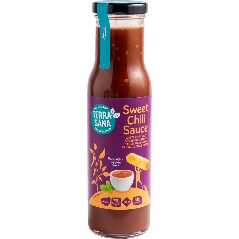 TerraSana Sweet chilisaus biologisch 250 ml