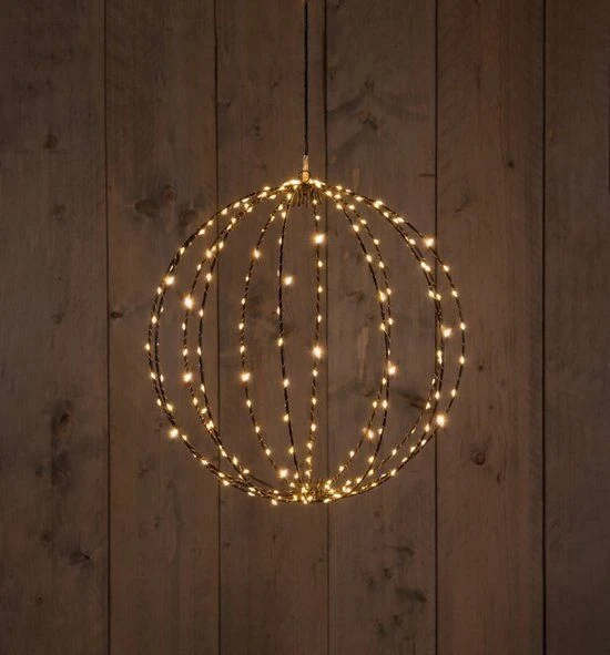Anna’s Collection Verlichte Kerstbal 50 cm - 216 LED Classic Warm Losstaand