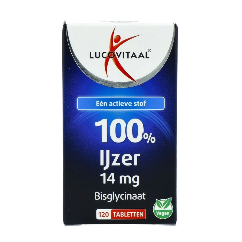 Lucovitaal IJzer Bisglycinaat 120 tabletten