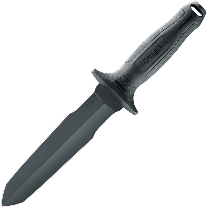 Couteau pliant Walther DagTac 1 acier 440C lame 165 mm manche nylon Noir