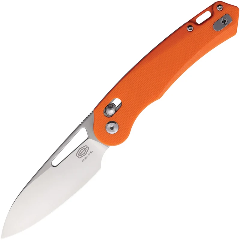 Couteau pliant Critical Strike X503 acier VG-10 lame drop point 89 mm Orange