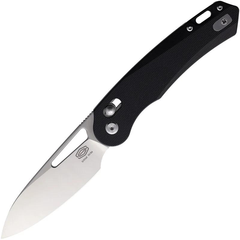 Couteau pliant Critical Strike X503 acier VG-10 lame drop point 89 mm Noir