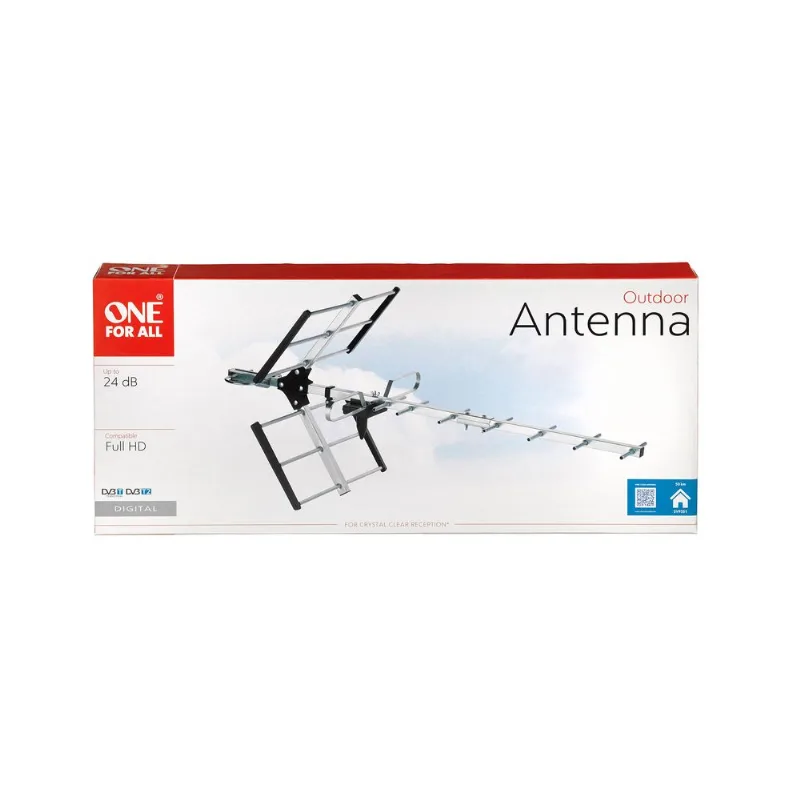 Antena externa para tv digital tda con cable coaxi