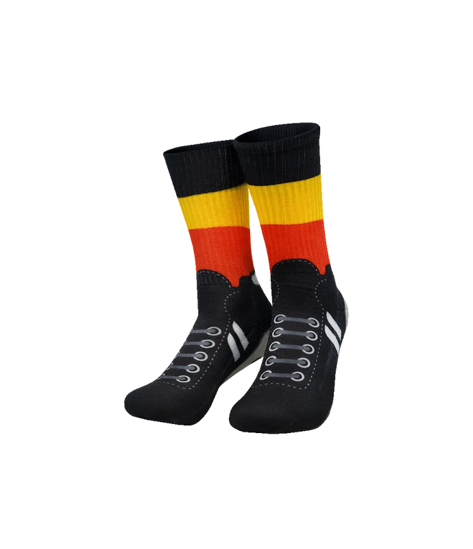 Lustige Fußballsocken Belgien