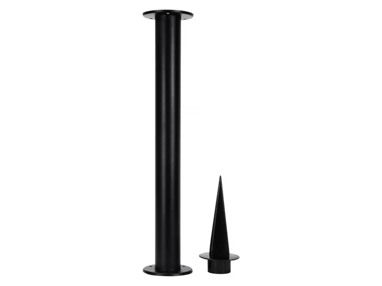 Brendz grondpaal m&m Mount solar verlichting zwart 50 cm Losstaand