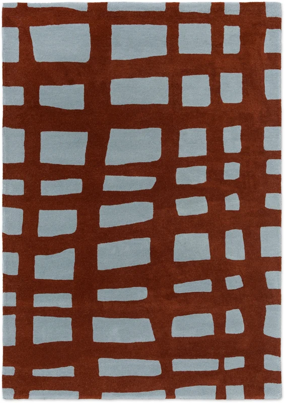 Brink and Campman Arlo Brick Area Rug by Scion 6' 7'' X 9' 2'' Rectangle