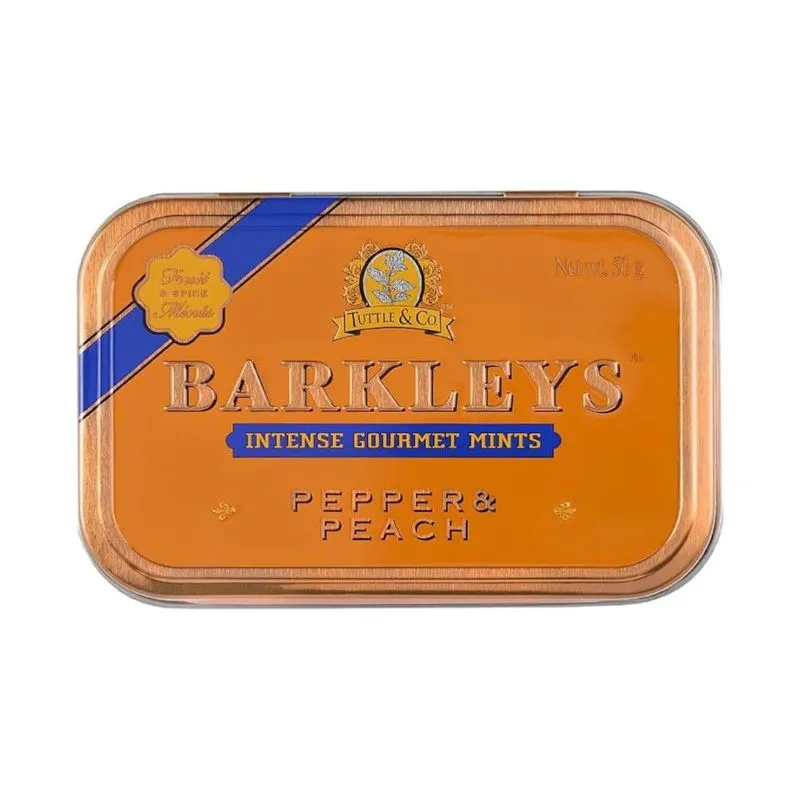 Pastilhas Barkleys Intense Gourmet Mints - Pepper E Peach