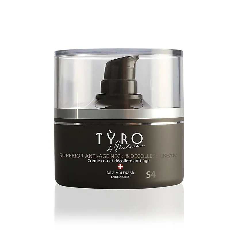 Creme Para O Pescoço Tyro Superior Anti-idade Firmador E Regenerador