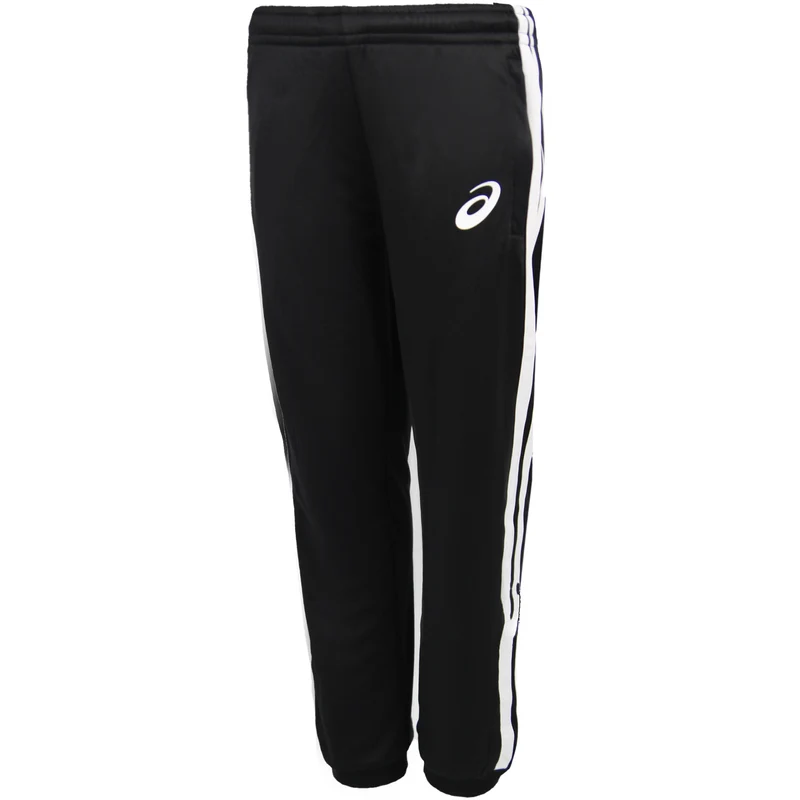 Asics Cuffed Kids Black Track Pants 164CM