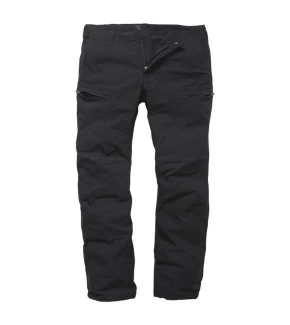 Vintage Industries Kenny technical hlače, crne 33