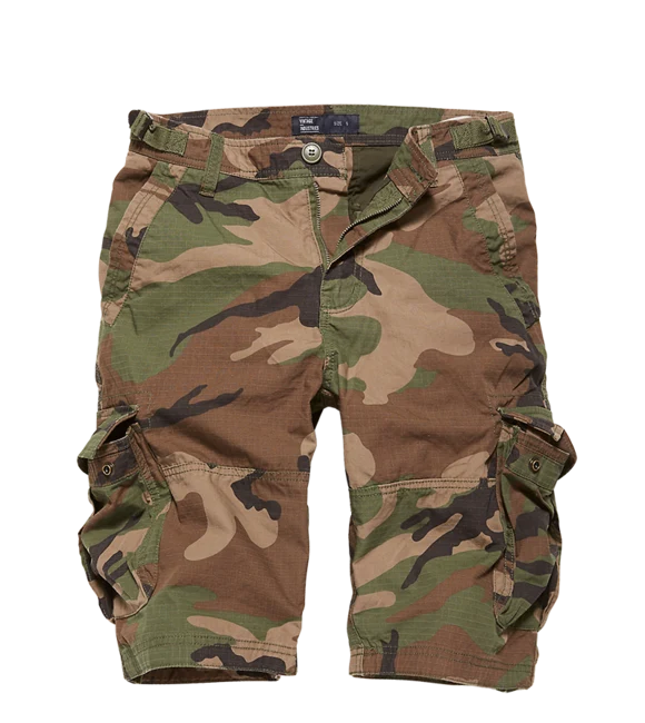 Vintage Industries Terrance kratke hlače, Woodland 4XL
