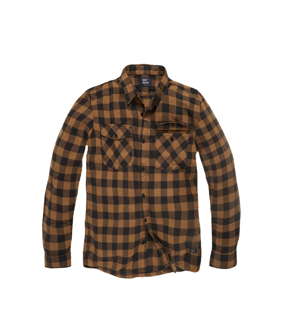 Vintage Industries Harley košulja, žuta karirana 3XL