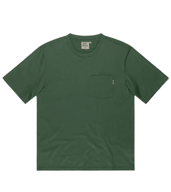 Vintage Industries Gray pocket majica, Drab 3XL