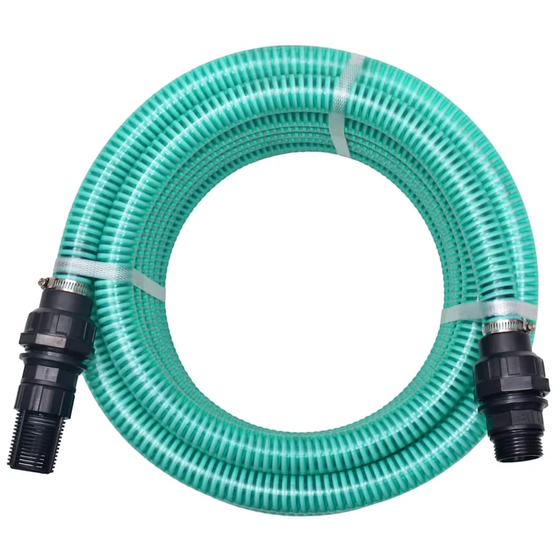Imuletku ja liittimet 7 m 22 mm vihreä