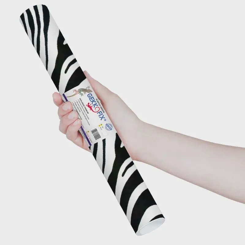 Plastico Adesivo 10132 45cmx2m Zebra