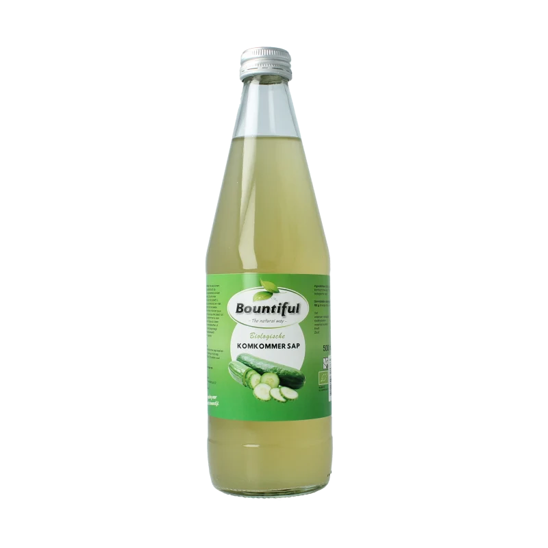 Bountiful Komkommersap biologisch 500 ml