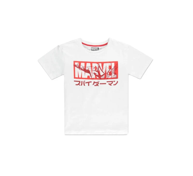 Camiseta Chica Spiderman Japonés Marvel XXL