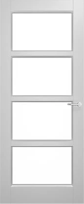 2Adore binnendeur Gerbera facet profiel gegrond RAL9003 211,5x73 cm / Universeel / Stomp