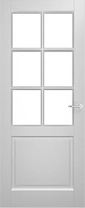 2Adore binnendeur Clover facet profiel gegrond RAL9003 231,5x93 cm / Universeel / Stomp