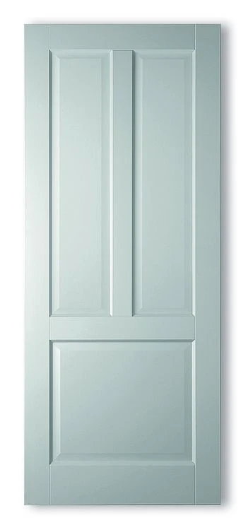 2Adore binnendeur Snowdrop kraal profiel gegrond RAL9003 201,5x78 cm / Linksdraaiend / Opdek