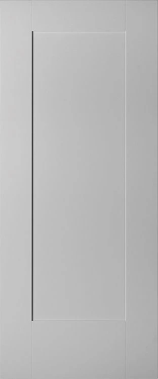 2Adore binnendeur Lily recht profiel gegrond RAL9003 201,5x63 cm / Linksdraaiend / Opdek