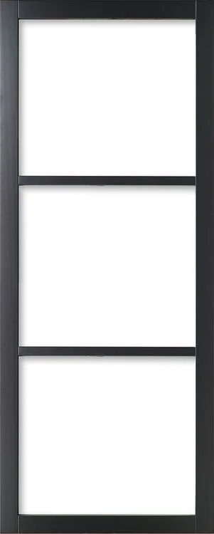 2Adore binnendeur Vera gegrond RAL9017 211,5x93 cm / Rechtsdraaiend / Opdek