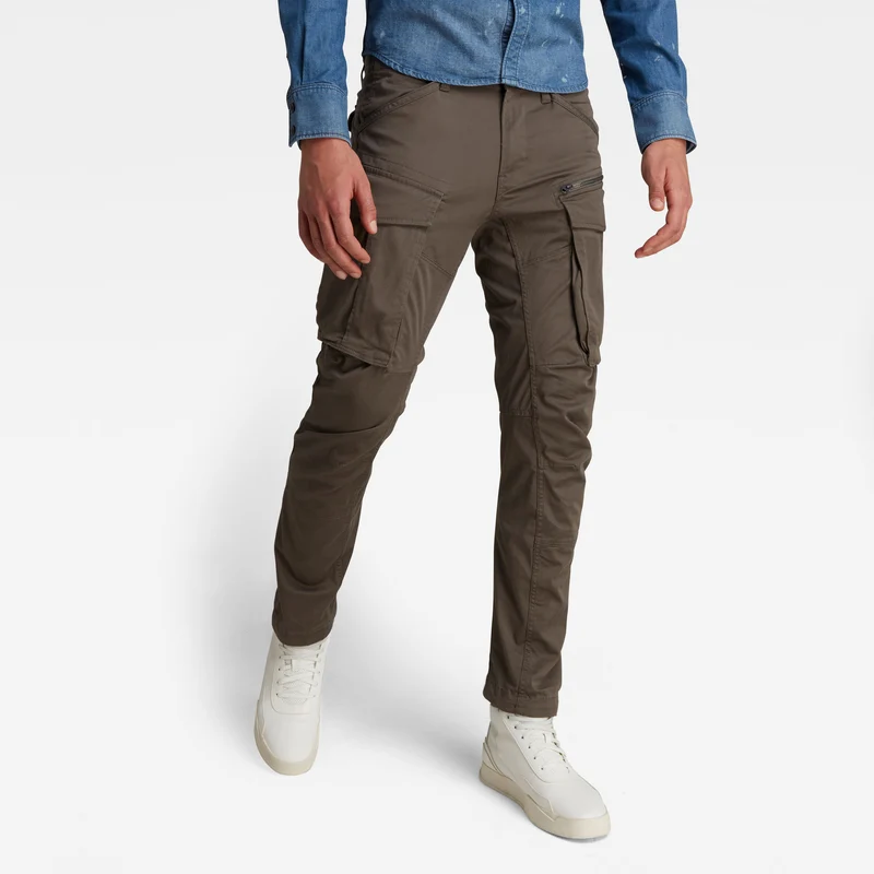 Cargohose - Rovic Zip 3D - Regular Tapered 30/32 / Grau / Hosen
